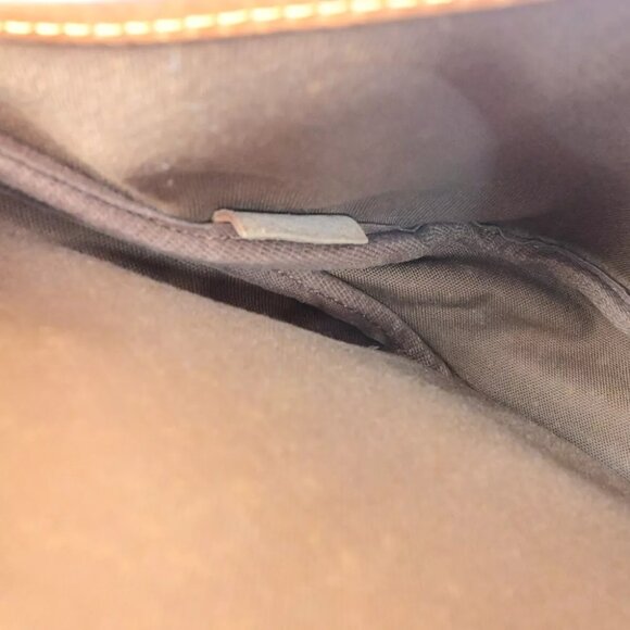 LOUIS VUITTON Logo Saumur 30 Shoulder Bag Monogram Leather Brown M42256 84YF094 - Picture 3 of 16